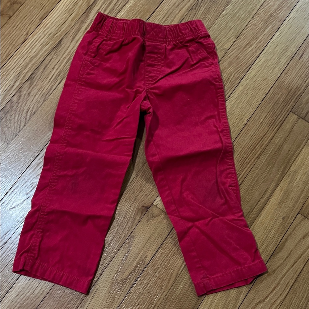 Carter's Vibrant Red Kids' Casual Pants